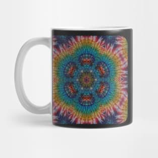 Psychedelic Kaleidoscopic Multi-Color Mandala Number 1 Mug